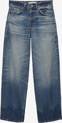 Pull&Bear Loosefit Farkut värissä sininen: etupuoli