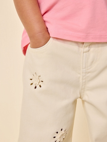 Wide leg Jeans di Next in beige