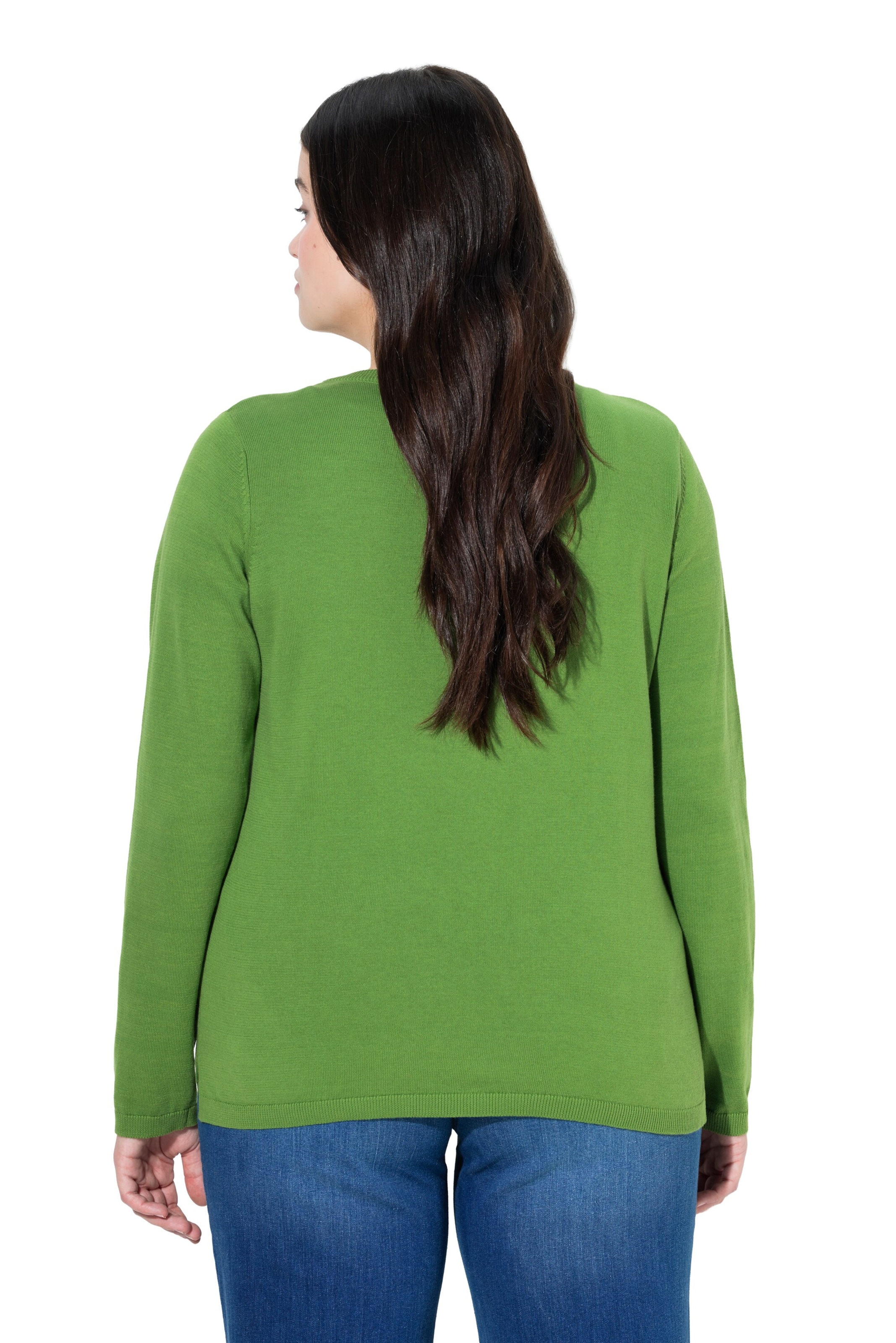 Ulla Popken Strickjacke in Grün