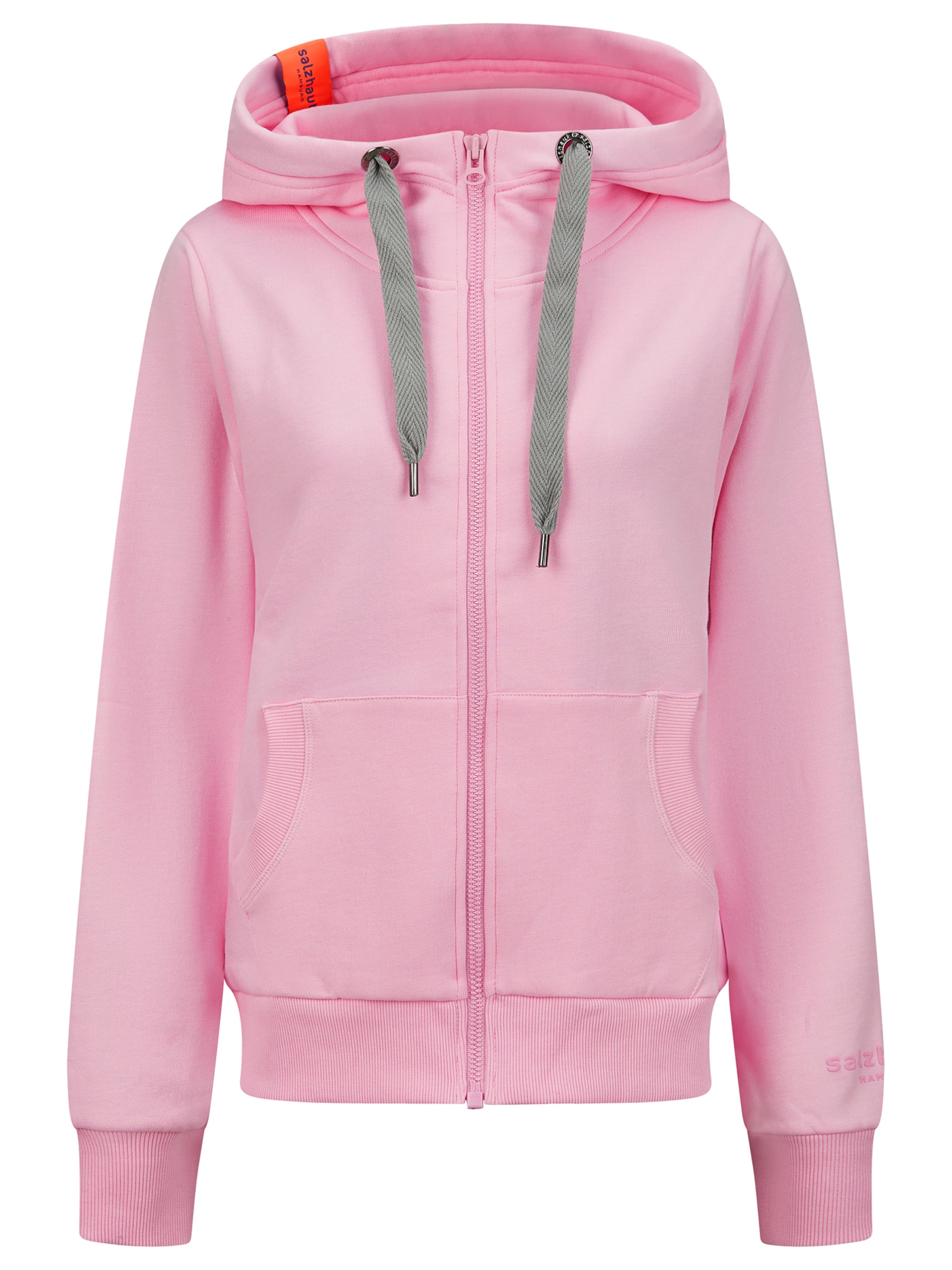 salzhaut Sweatvest 'SÖÖTE' in Rood: voorkant