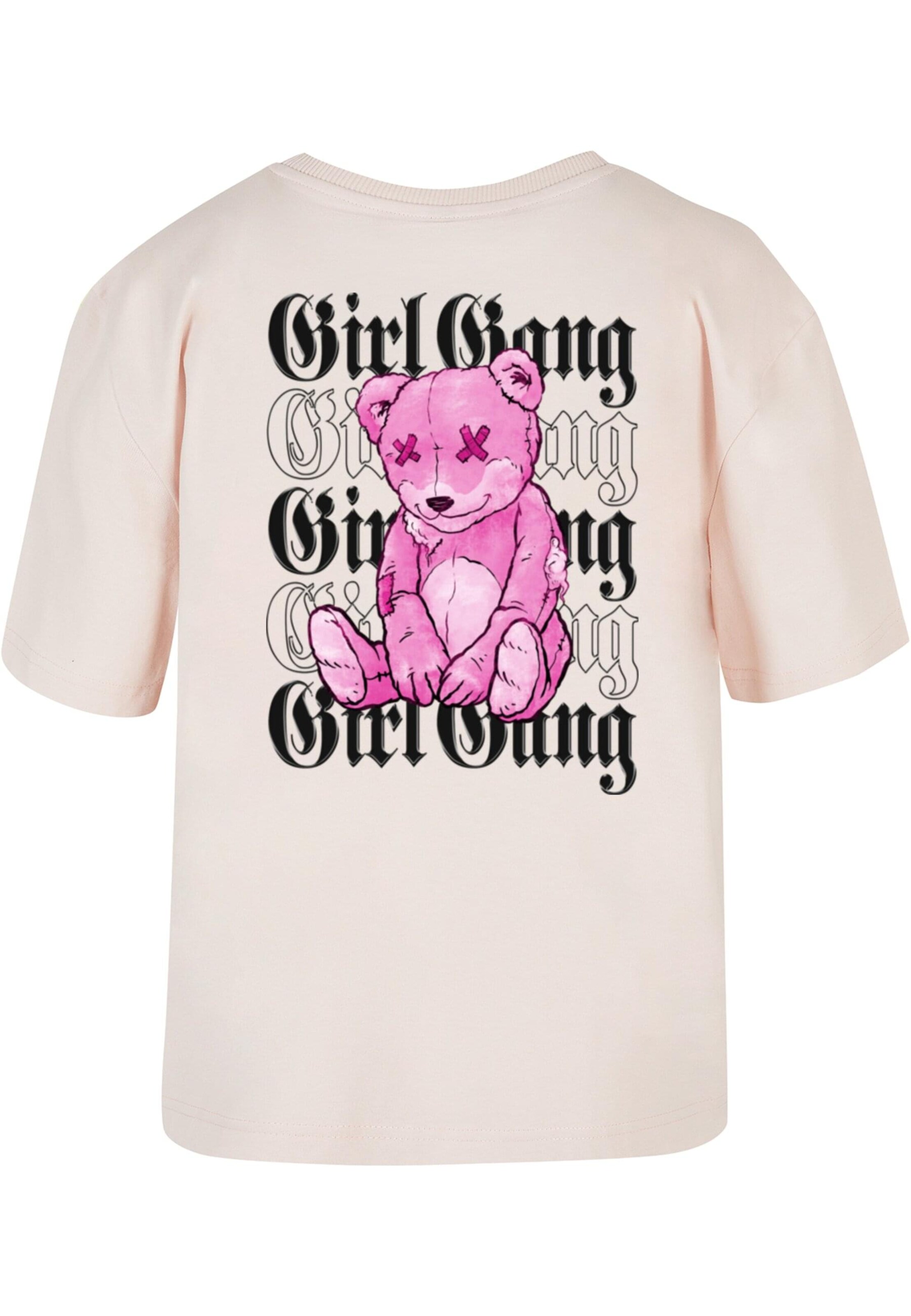 Miss Tee T-Shirt 'Girl Gang' in Pink