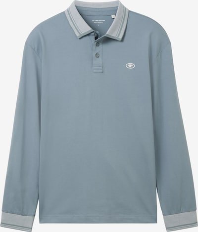 TOM TAILOR Shirt in de kleur Basaltgrijs / Greige / Wit, Productweergave