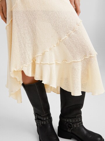 Bershka Skirt in Beige