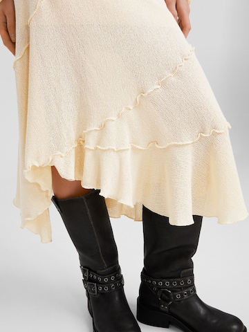 Bershka Skirt in Beige