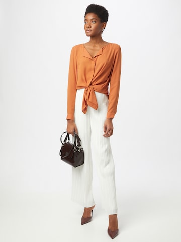 VILA Bluse in Orange