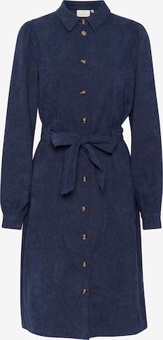 Kaffe Blusenkleid 'Vera' in Blau: Vorderseite