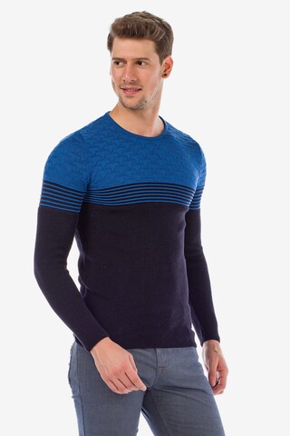 CIPO & BAXX Pullover in Blau