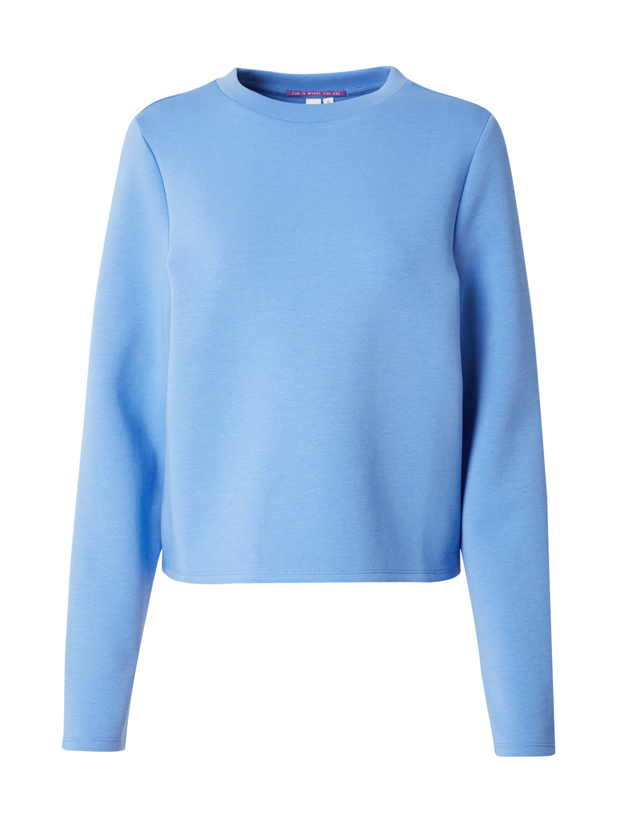 QS Majica | modra barva: sprednja stran