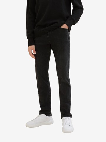 TOM TAILOR Slim fit Jeans 'Josh' in Black: front