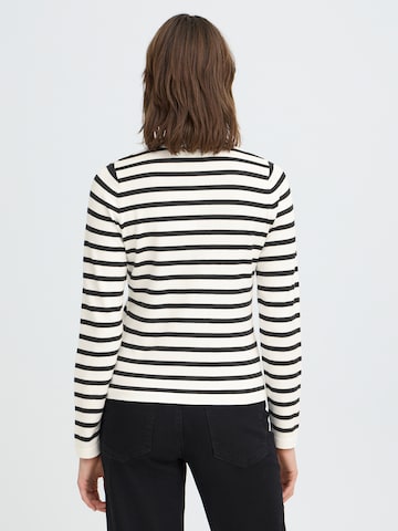 ICHI Strickjacke 'IHLULS' in Weiß