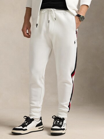 Tapered Pantaloni di Polo Ralph Lauren in bianco: frontale