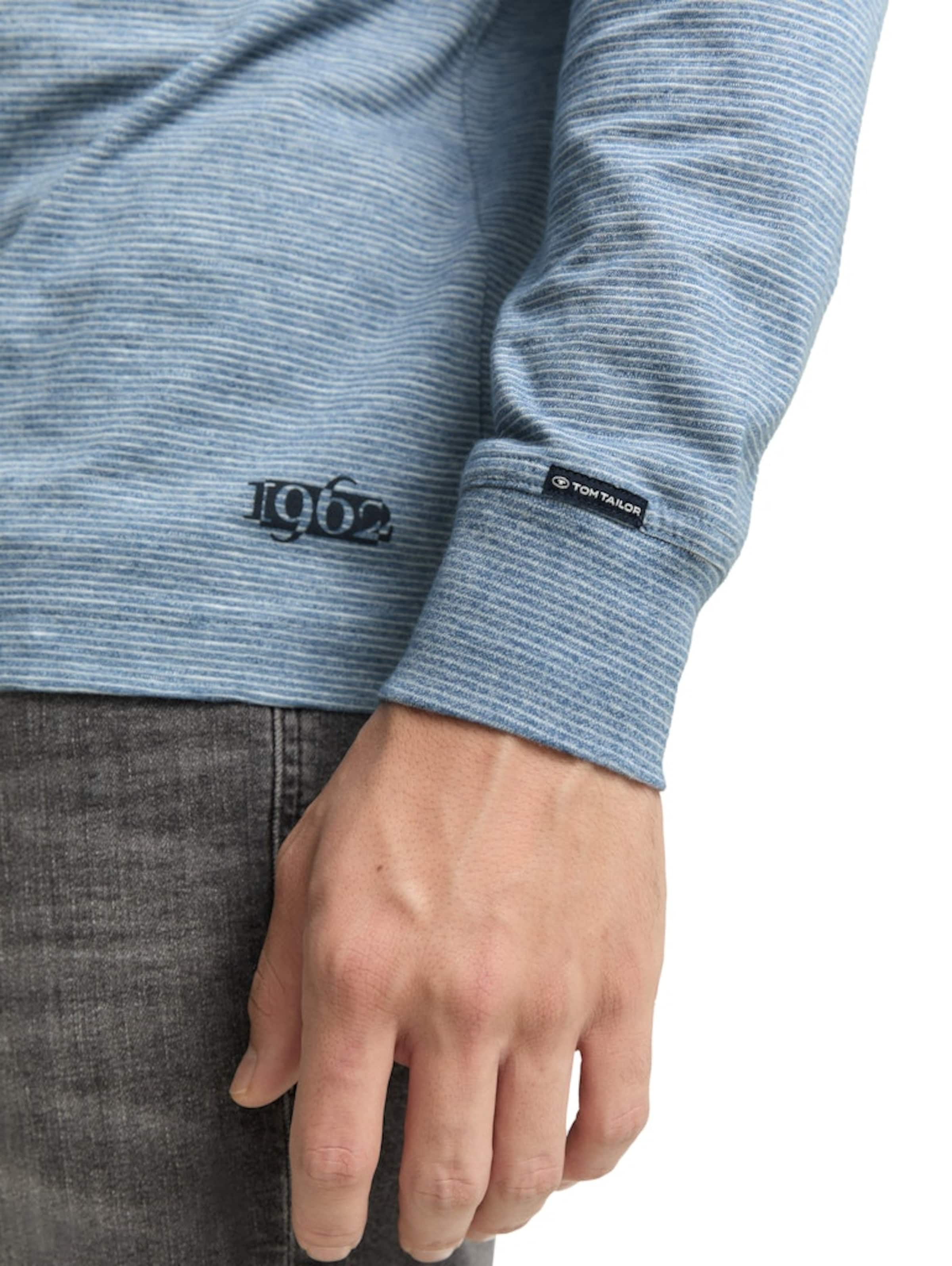 TOM TAILOR Shirt in Blue