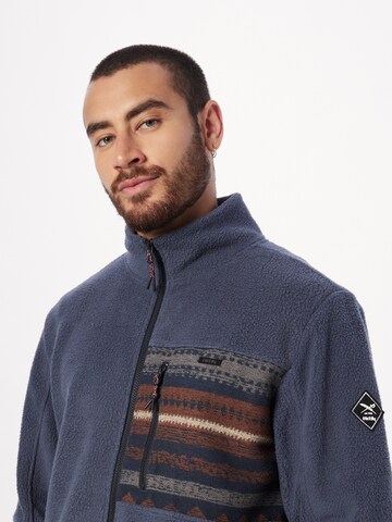 Veste en polaire 'Wonderer Track' Iriedaily en bleu