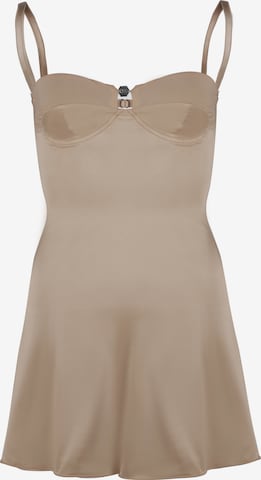 OW Collection Negligee 'SKYLER' in Brown: front