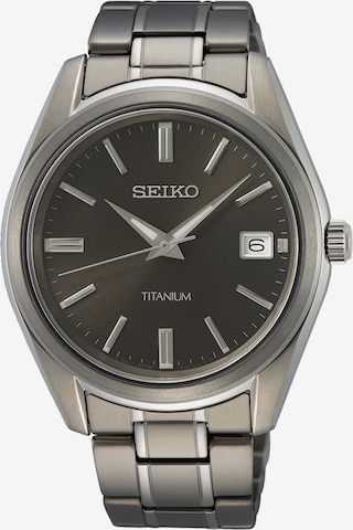 SEIKO Analog Watch in Silver: front