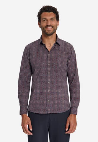 No Excess Regular fit Overhemd in Rood