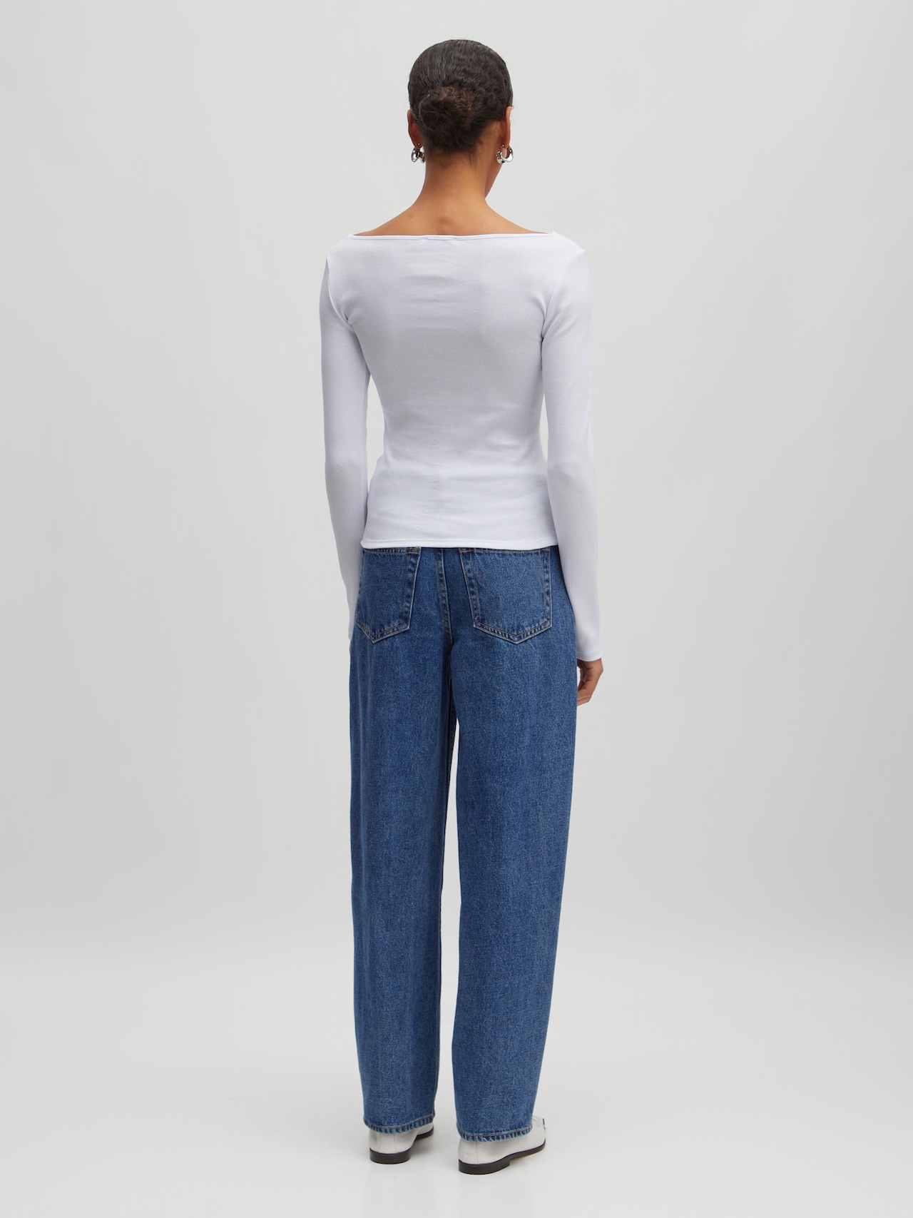 EDITED Produkte Shirt 'Idalina' weiß