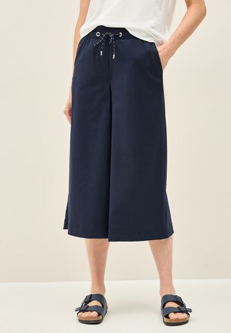 CECIL Loose fit Pants in Blue: front