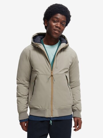 Veste mi-saison SCOTCH & SODA en gris : devant