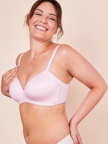 Royal Lounge Intimates T-shirt Bra ' Royal Delite ' in Pink