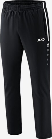 Regular Pantalon de sport 'Competition 2.0' JAKO en noir : devant