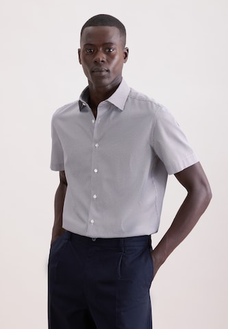 SEIDENSTICKER Comfort fit Zakelijk overhemd ' Schwarze Rose ' in Lila: voorkant