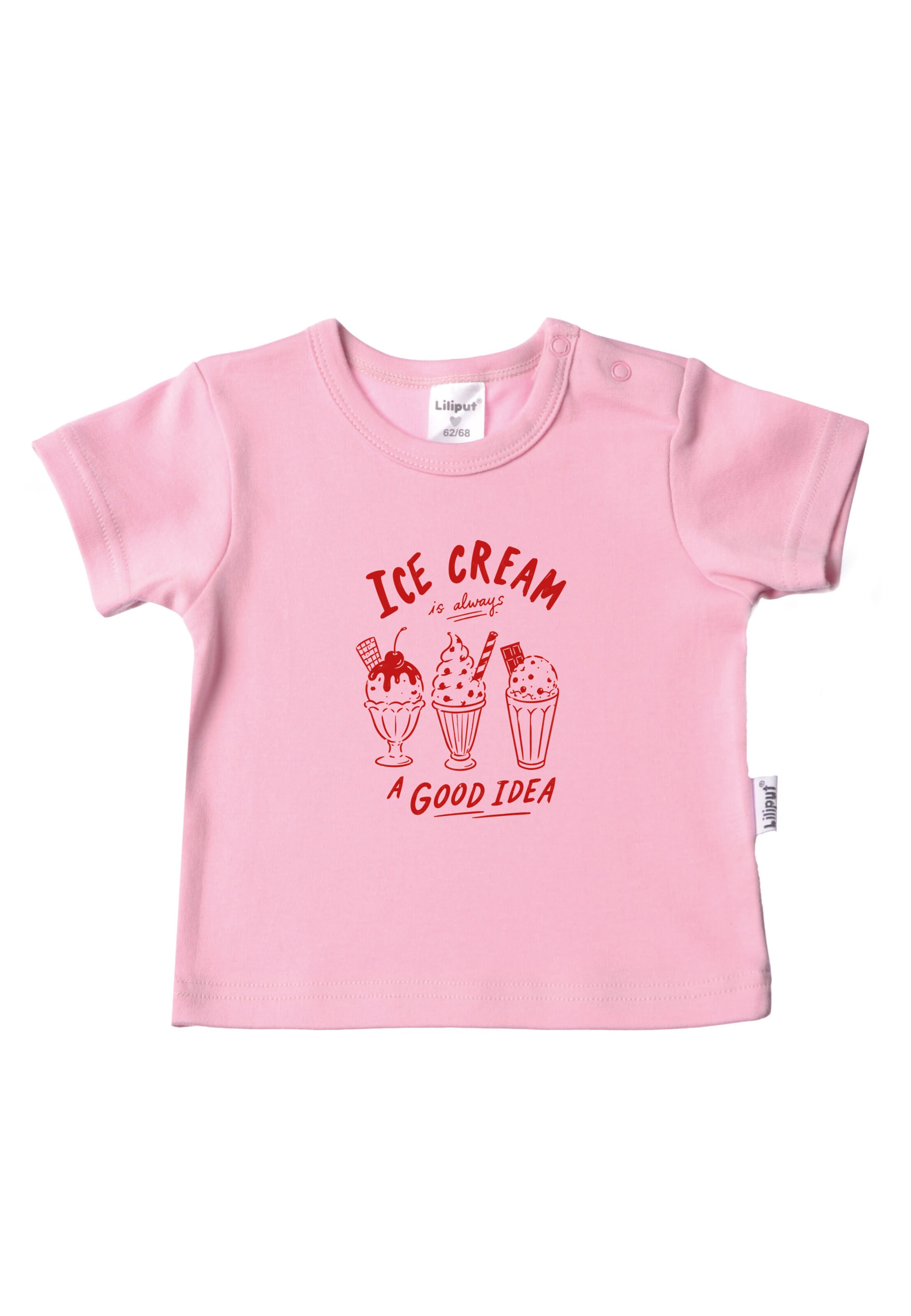 LILIPUT Shirt 'Ice Cream' in Pink: front