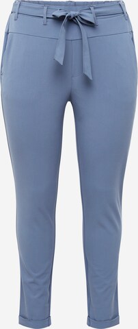 KAFFE CURVE Broek 'Jia' in Blauw: voorkant