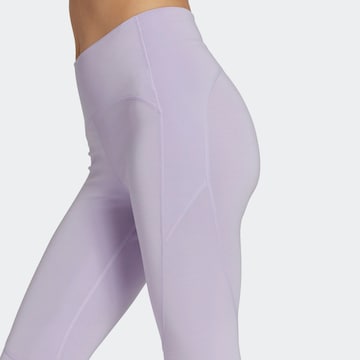 ADIDAS BY STELLA MCCARTNEY Skinny Workout Pants in Purple