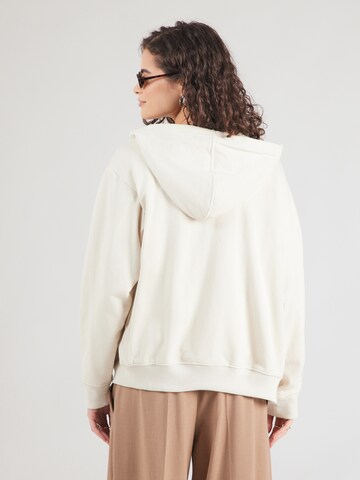 GAP Sweat jacket 'HERITAGE' in Beige