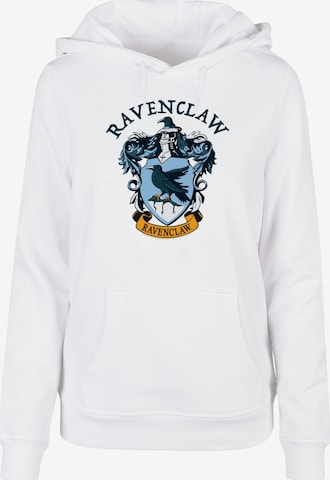 Sweat-shirt 'Harry Potter Ravenclaw Crest' F4NT4STIC en blanc : devant