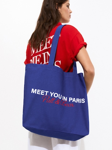 Pull&Bear Shopper i blå