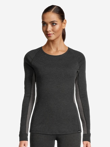 CON-TA Undershirt 'Sportiv' in Black: front