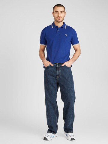 Abercrombie & Fitch Poloshirt in Blau