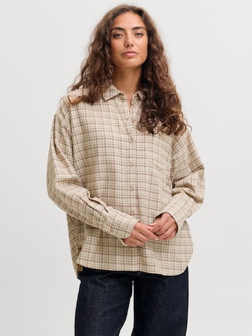 JJXX Bluse 'JXJAMIE' in Beige: Vorderseite