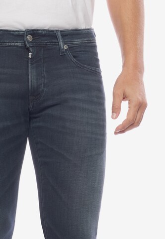 Le Temps Des Cerises Slimfit Jeans in Blau