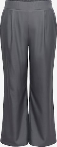ONLY Carmakoma Wide Leg Hose 'CARVICTORIA' in Grau: Vorderseite