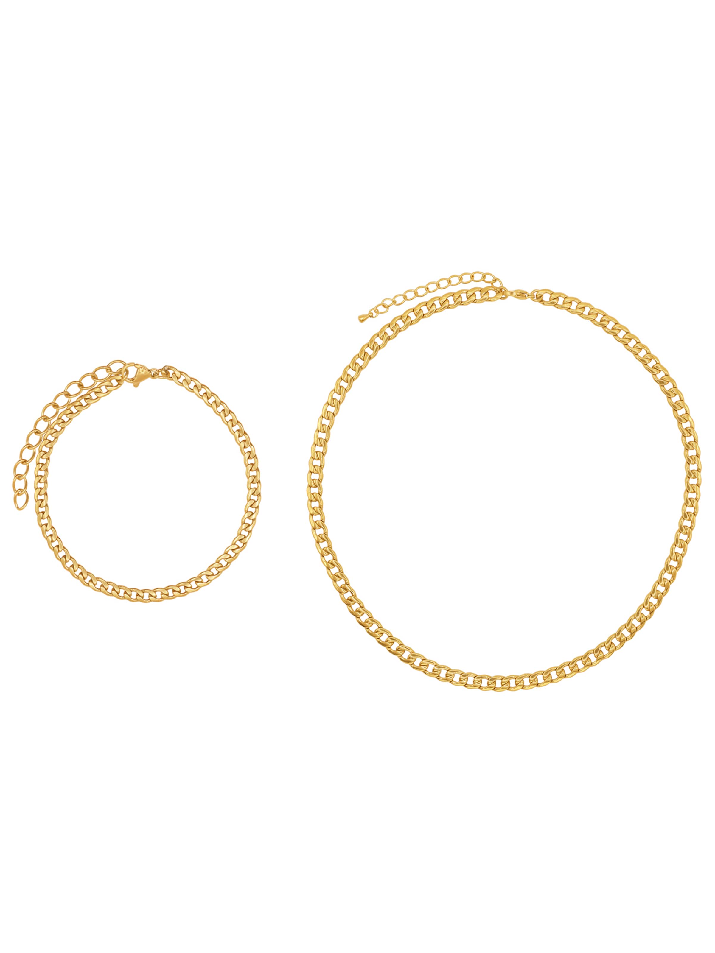 Parure de bijoux 'Sascha' Heideman en or : devant