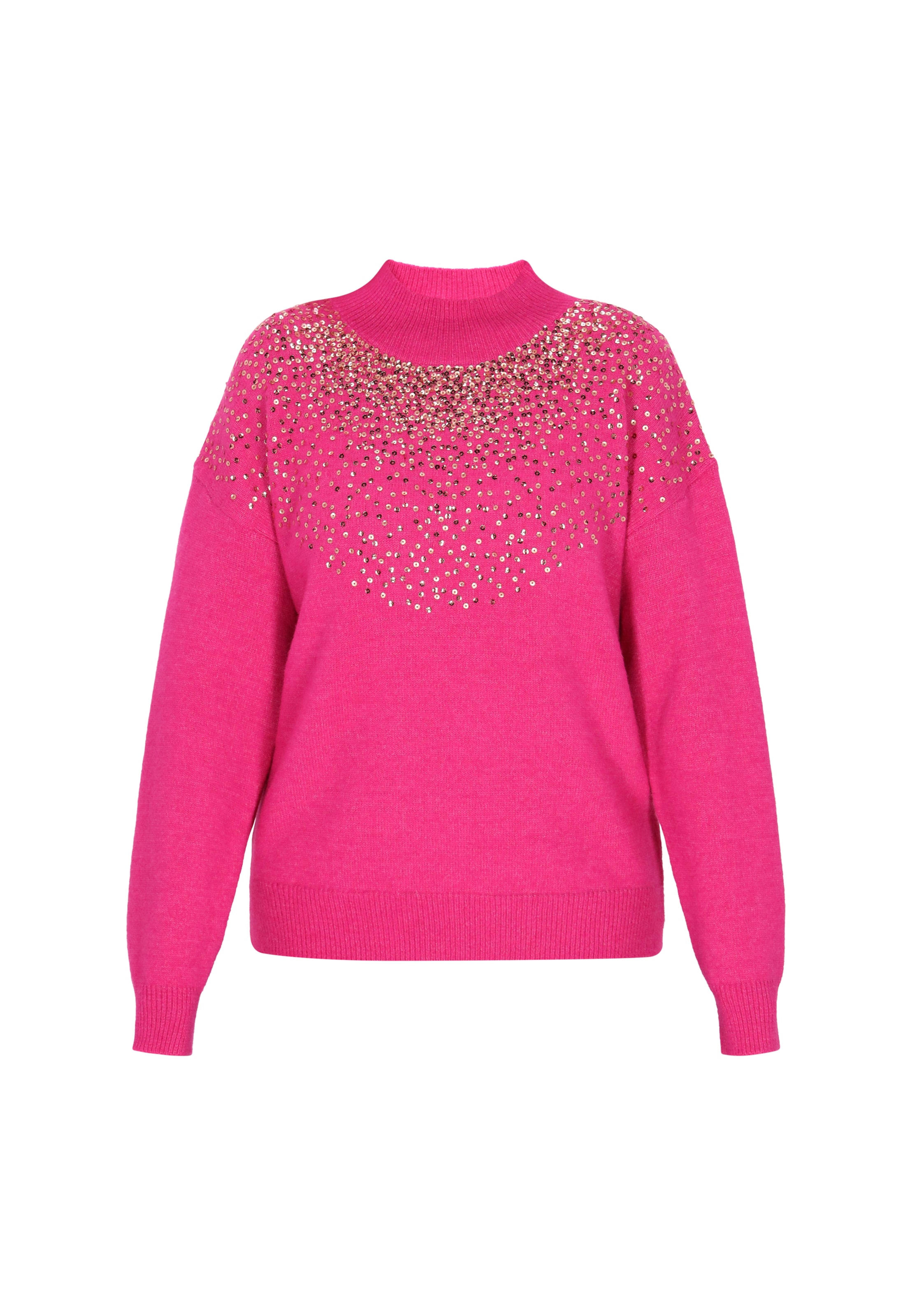 Pull-over faina en rose : devant