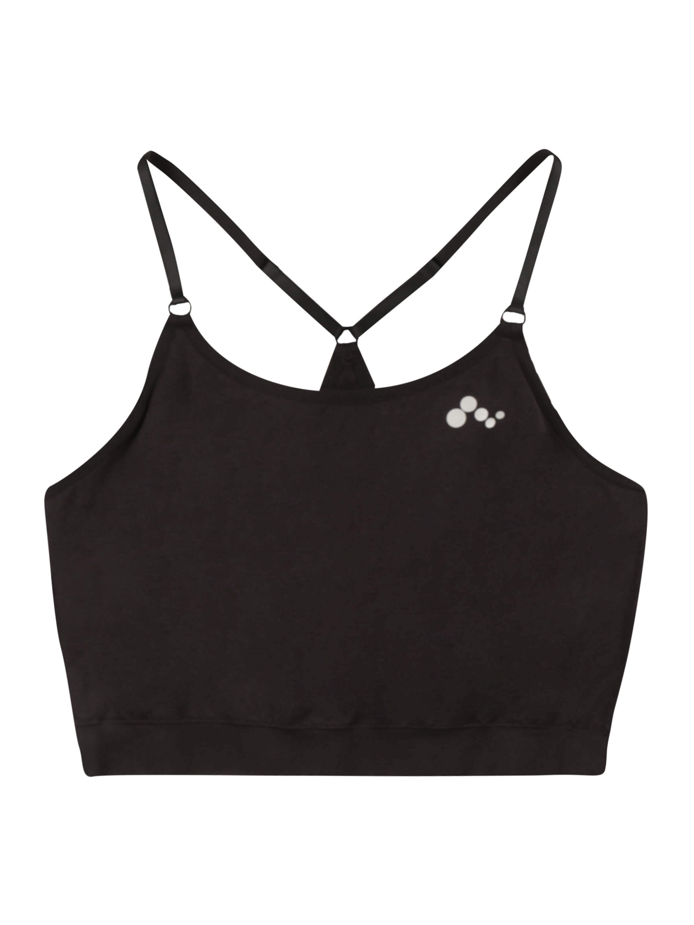 Only Play Girls - Soutien Bustier Soutien 'Plea' em preto: frente