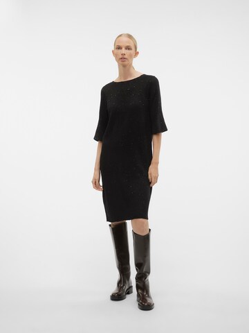 VERO MODA Knitted dress 'LEILANI' in Black