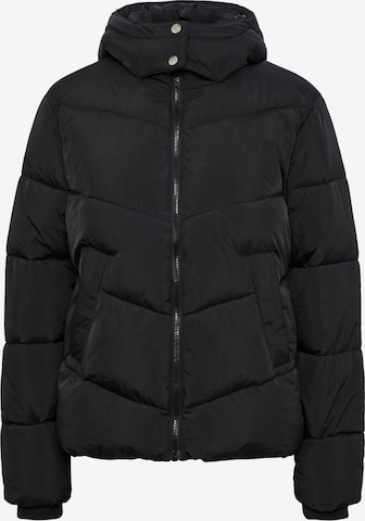 Pieces Petite - Chaqueta de entretiempo 'Jamilla' en negro: frente