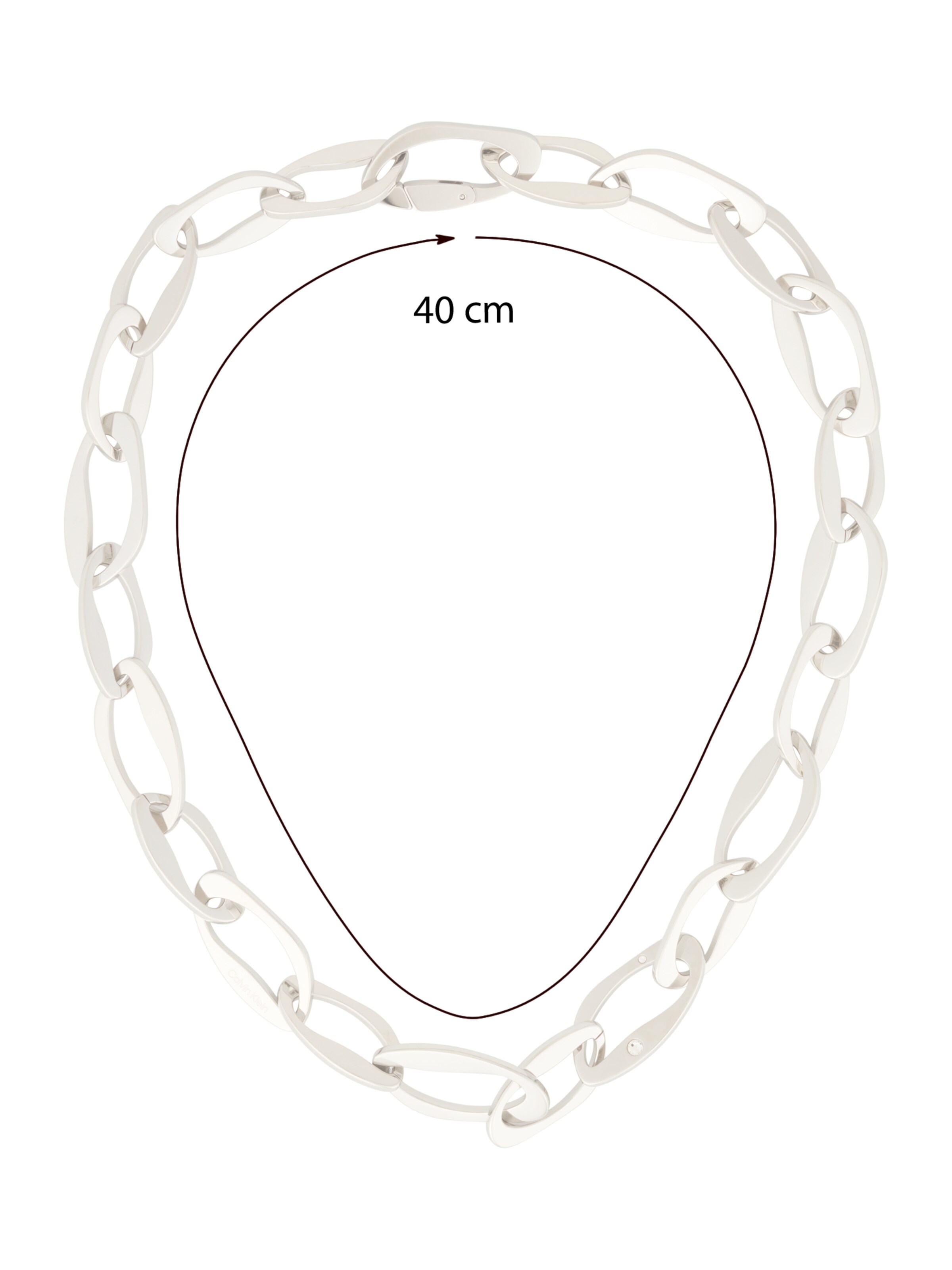 Calvin KleinLančić 'HARMONIOUS CONNECTION' - srebro boja