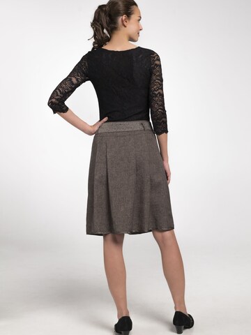 SPIETH & WENSKY Traditional Skirt 'Babsi' in Brown