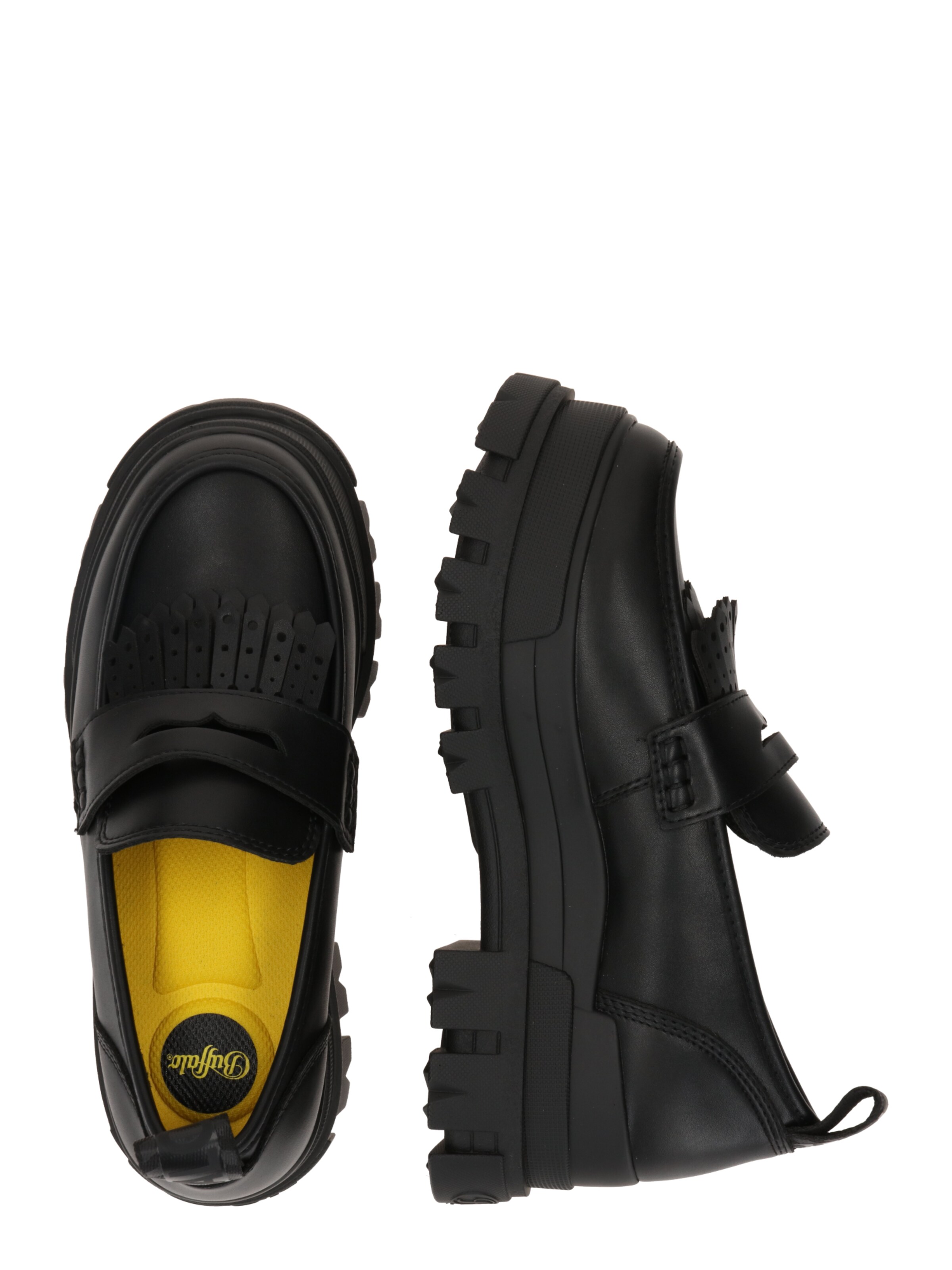 BUFFALO Slipper 'Aspha' in Schwarz