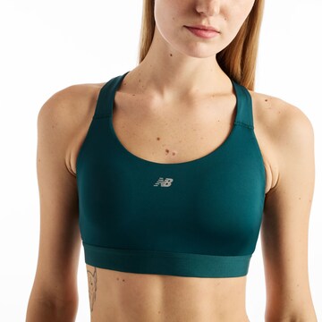 new balance Bustier Sport bh in Groen: voorkant