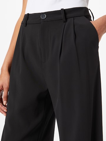 Part Two Wide leg Pleat-Front Pants 'Veanna' in Black