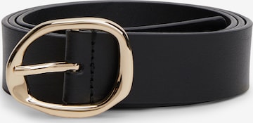TOMMY HILFIGER - Cintos 'SCULPT' em preto: frente