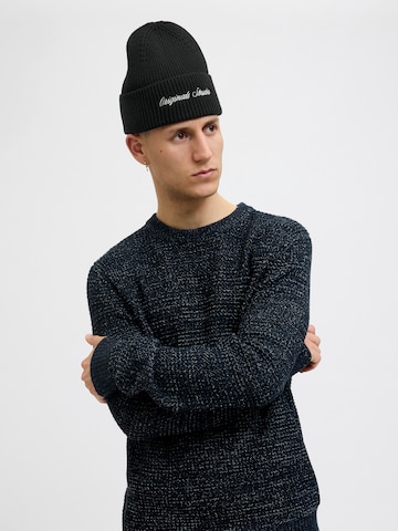 Bonnet 'JACNORREBRO' JACK & JONES en noir