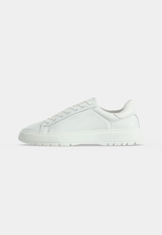 Sneaker bassa di Copenhagen Studios in bianco: frontale